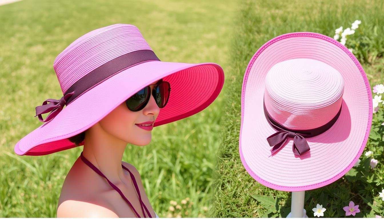 womens foldable sun hat