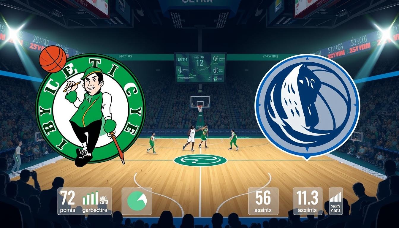 boston celtics vs dallas mavericks match player stats