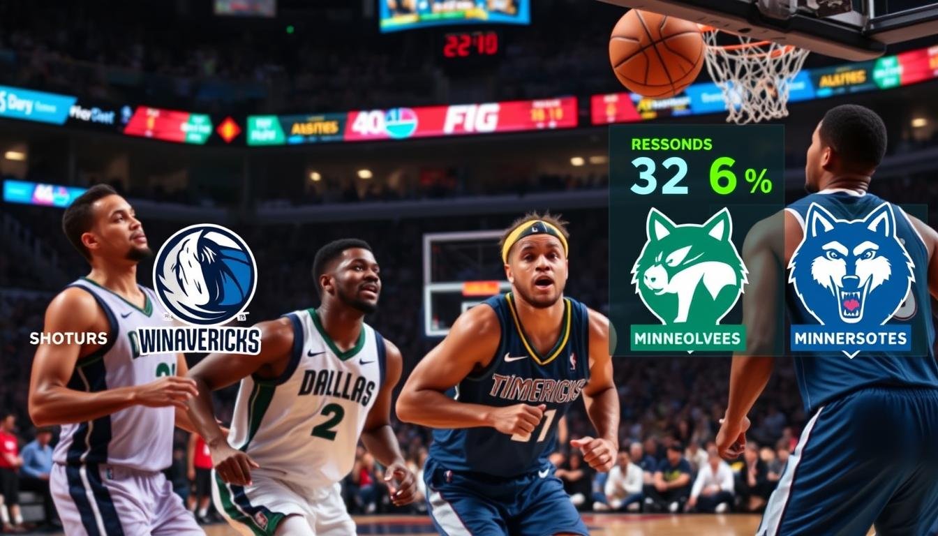 dallas mavericks vs timberwolves match player stats